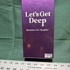 Let’s Get Deep – Questions for Couples Intimate Date Night Card Game Ships Free