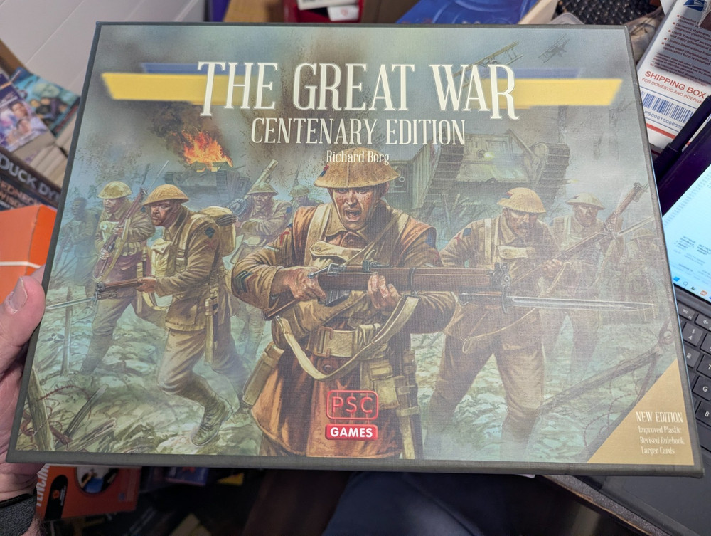 THE GREAT WAR CENTENARY Edition 100% COMPLETE UNPUNCHED PSC 2017 cards in SHRINK