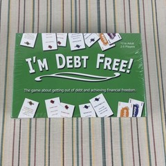 I’m Debt Free! Retired Card Game Age 10 Adult 2-5 Players Financial Freedom NEW