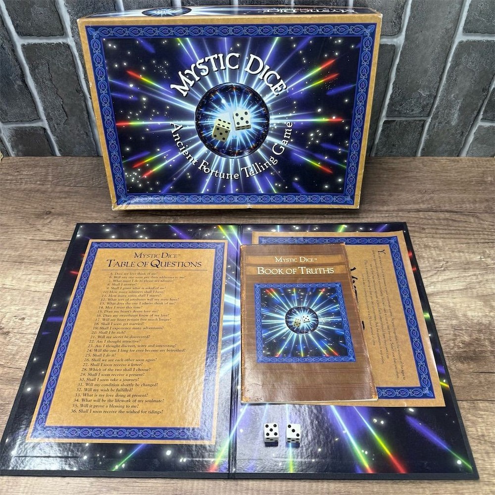 Mystic Dice Fantasy Board Game by Ciro Marchetti Ages 12+
