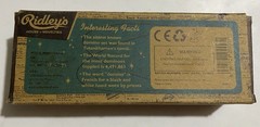 Ridley’s Set Of 28 Dominos Double Six Wooden Box Instructions Retro Box New