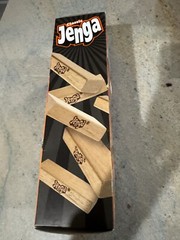 Hasbro Classic Jenga game, wooden pieces, NEW