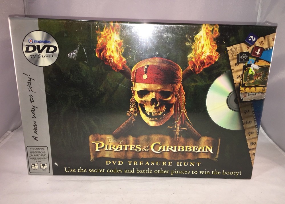 Pirates of the Caribbean DVD Treasure Hunt Game 2006