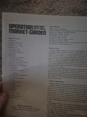 1985 Operation Market-Garden Descent into Hell War Board Game GDW