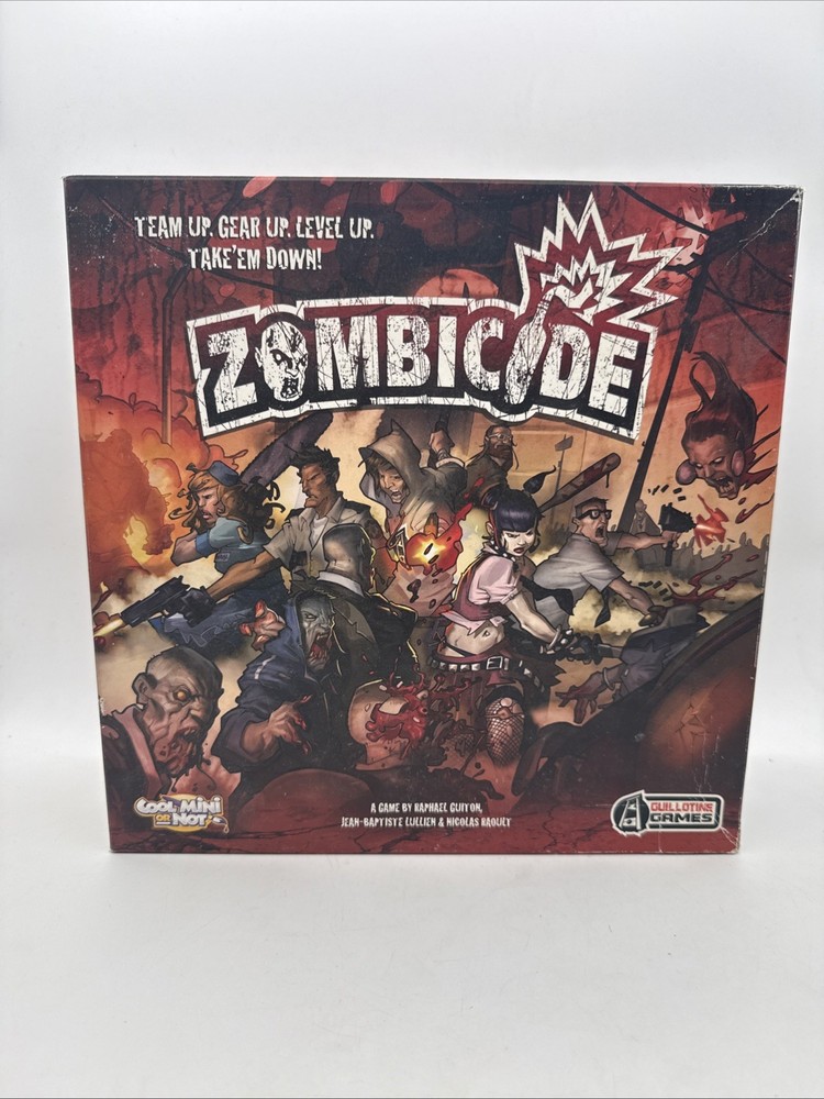 Zombicide 1st Edition Board Game by CMON/Guillotine Games (2014) 99.9% Complete