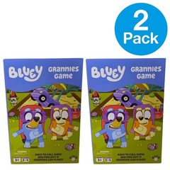 Bluey Grannies Board Game Moose Games Race to Call Nana 2 Pack Set