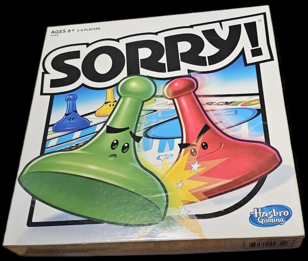 Sorry Game By Hasbro Gaming Ages 6+ A5065 Made In USA