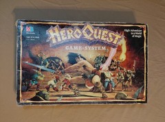 Milton Bradley HeroQuest Board Game System 1989/90 Vintage Nearly Complete