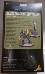 Marvel: Crisis Protocol – Black Dwarf and Ebony Maw Character Pack New