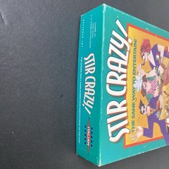 Stir Crazy! Italian The Sane Way to Entertain Dinner Party Game 1996 Retired