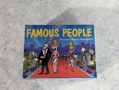 Famous People Game of Celebrity Impersonations Kheper NIB Age 8+, 4-16 Players