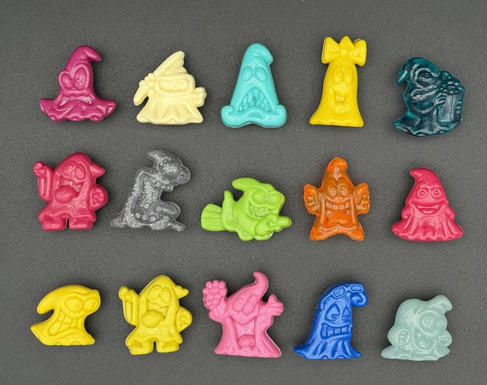Lot 15 Gogo’s Crazy Bones Ghost Series 2004 Assorted Figures