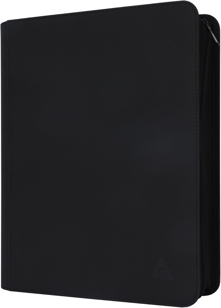 Toploader Binder, Holds 504 Toploaders, 9-Pocket 3 inches x 4 inches, Black