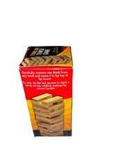 New/Sealed-Mini Tumbling Tower Game-36 Wood Blocks-4-1/2″ Tall
