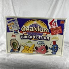 2004 Cranium Turbo Edition Family Board Game Adult & Teen Fun Facts New Sealed