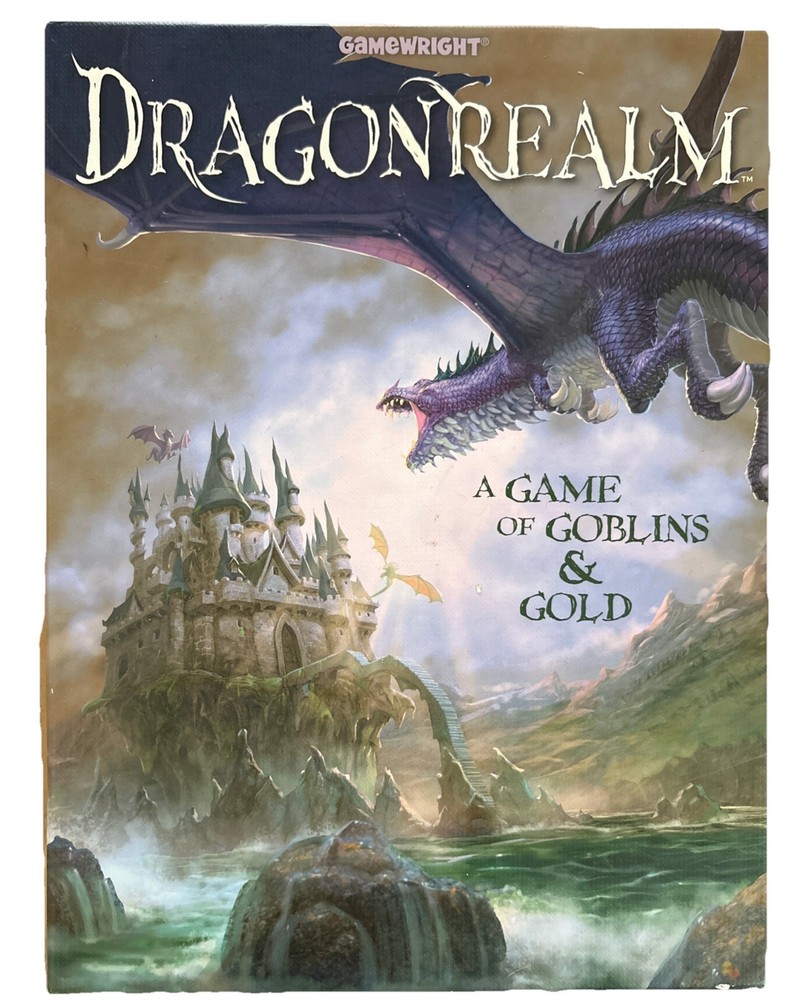 Dragonrealm Board Game. A Game Of Goblins & Gold. Used. Ages 10+; 2-4 Players;