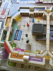 Vintage Electronic MALL MADNESS Board Game 1996 Milton Bradley, For Parts/Repair