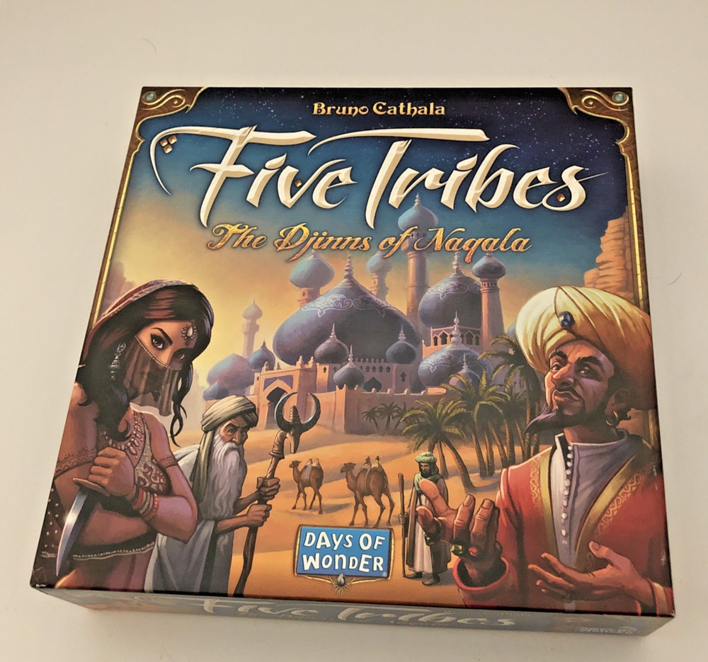 Five Tribes Board Game Days of Wonder Djinns of Naqala Edition 100% Complete