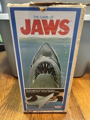 IDEAL THE GAME OF JAWS MOVIE THEME GAME BOXED INCOMPLETE