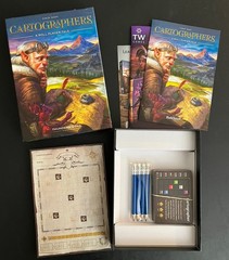 2019 Cartographers Game by Jordy Adan – A Roll Player Tale – Free Shipping