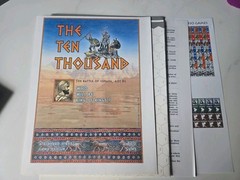 BSO DTP War Game Ten Thousand – The Battle of Cunaxa, 401BC Bag Richard Berg