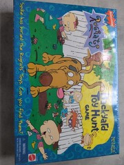 Vintage Mattel Nickelodeon Rugrats Back Yard Toy Hunt Game Toy Retro 1997 RARE🌟