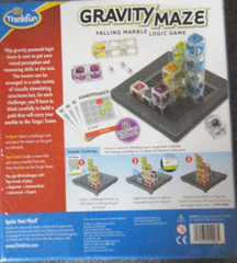Gravity Maze, Falling Marble Logic Game NEW! Age 8 Up, Toy of Year ,ThinkFun
