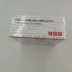 That’s What She Said The Party Game of Twisted Innuendos