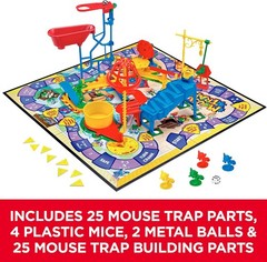 MOUSE TRAP BOARD GAME FOR KIDS 6 AND UP Fun Family Strategy Interactive Gameplay