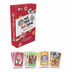 Not Your Ma’s Jong Party Card Game Hasbro Gaming Fast Paced Mahjong New