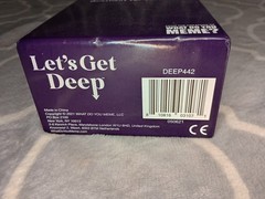 Lets Get Deep Questions For Couples Game Card Game For Date Night Opened Box