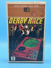 Vintage 1977 Epoch Derby Horse Race Book Game No 7772 Made in Japan w Box Tested