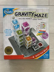 ThinkFun Gravity Maze Falling Marble Logic Game COMPLETE
