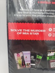 UNOPENED – Who Killed Mia: A Digitally Immersive Murder Mystery Board Game NEW