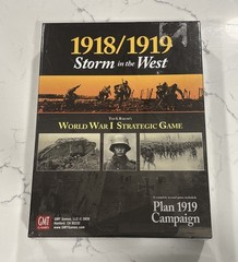 1918-1919: Storm in the West World War I Strategic Game SEALED GMT Games