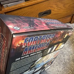Fortress America Board Game 2nd Second Edition Fantasy Flight Games UNPUNCHED