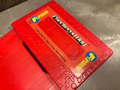 FLIPSIDERS Checkered Flag Milton Bradley 1987 Pocket Game Cassette