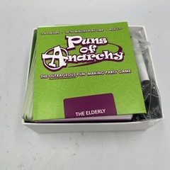 Puns of Anarchy – The Outrageous Pun-Making Party Game • Complete • Excellent