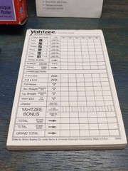 VTG 1989 Yahtzee Travel Game by MB Milton Bradley Age 8 & Up 1 or more players