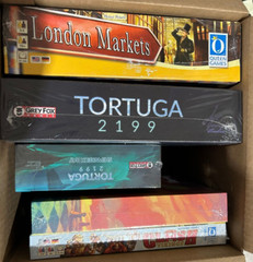 Lot of 5 Board Game MSRP $175 Canvas, Tortuga 2199, Clash of Vikings, London