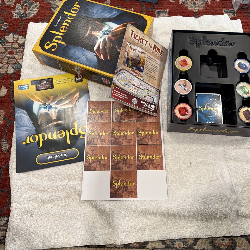 Splendor by Marc Andre Strategy Board Game- SEALED NEW