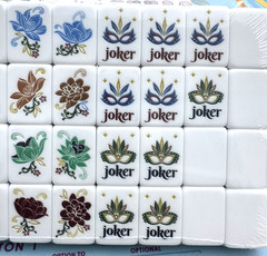 SIERRA 4 Layer Acrylic Mahjong Tiles Full American Set 160 Tiles US SELLER! NEW!