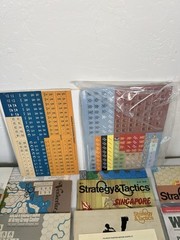 Strategy & Tactics Magazine War Games Bulk Lot Maps Pieces Guides Mixed Lot