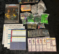 Space Cadets: Away Missions KS board game with Promo Scenario book