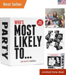Delightful Party Game – Who’s Most Likely to… Kinda Clean Family Edition