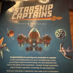 Starship Captains • Board Game • NEW Open Box • CGE Czech Games Edition