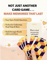 TALES Family Edition Card Game 150 Conversation Cards Fun Game Night All Ages
