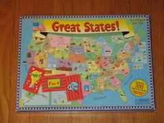 Great States Game International Playthings US United Geography Map Instructions