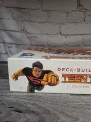 DC Deck-Building Game Teen Titans Opened Box Sealed Contents 2015 Missing Promo