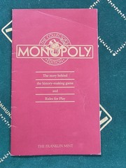 Monopoly Collector’s Edition 1991 Franklin Mint Wooden Luxury Board Game + Xtra!